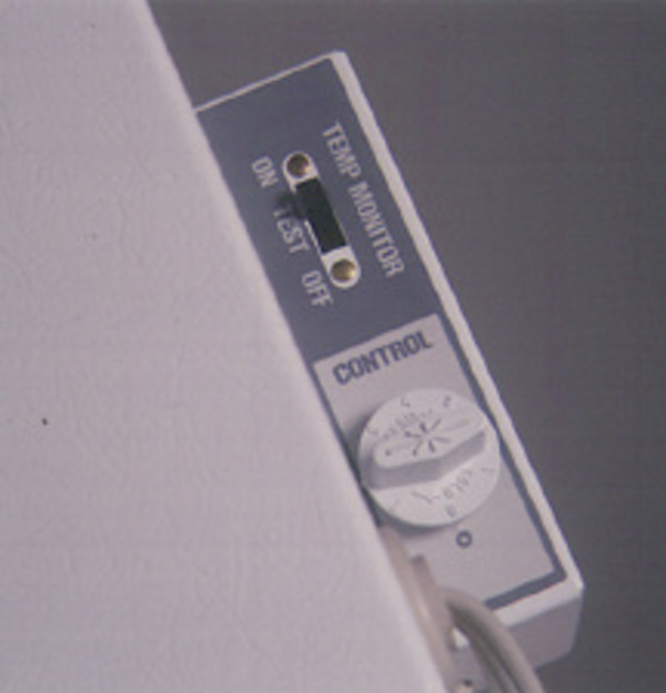 Temperature monitor with audible alarm