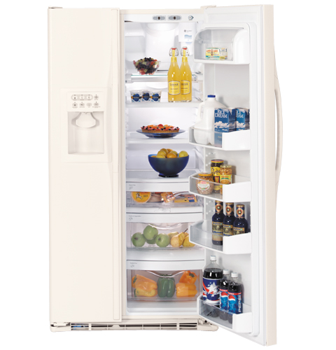 GE ENERGY STAR® 25.4 Cu. Ft. Side-by-Side Refrigerator