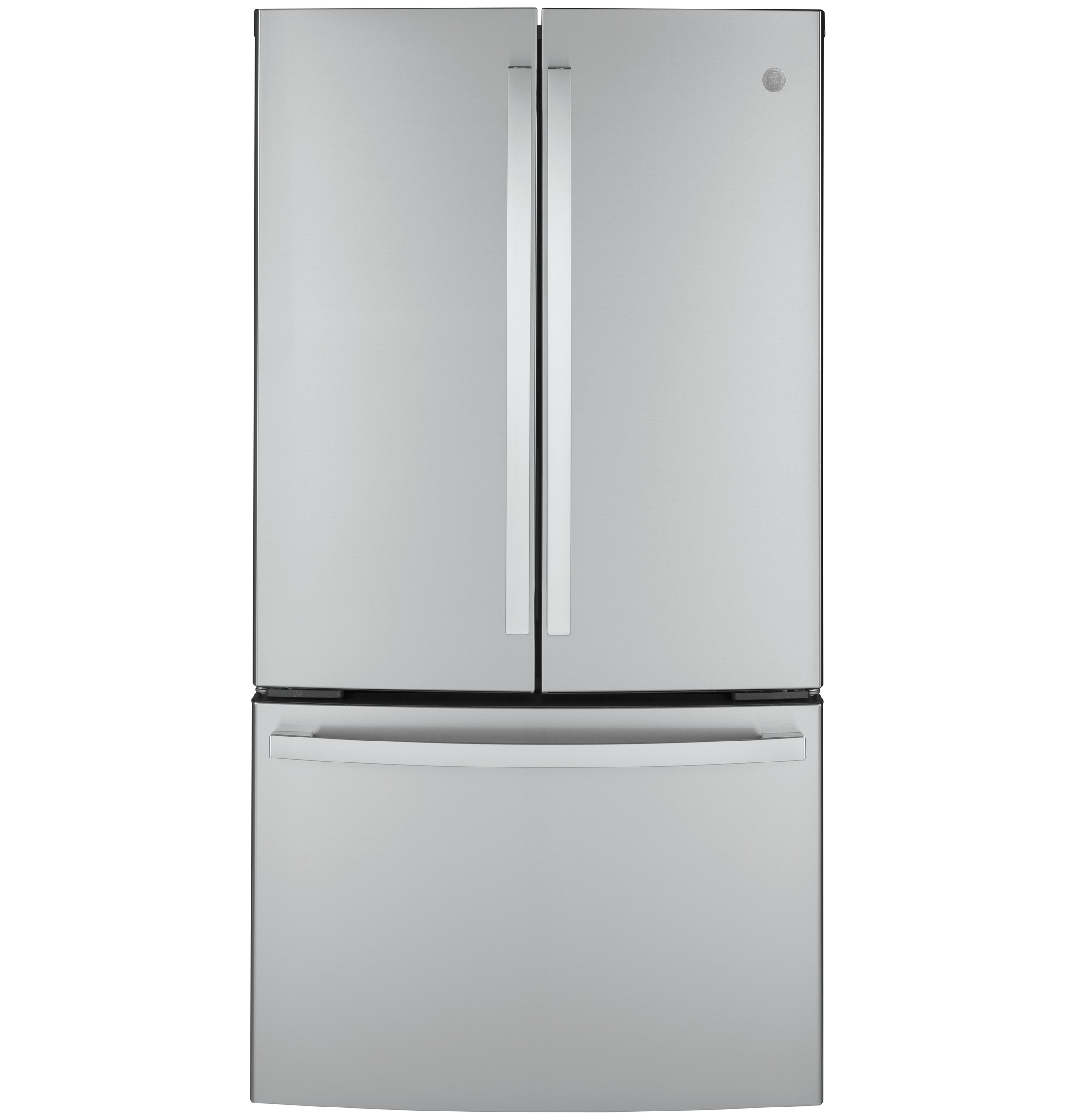 GE® ENERGY STAR® 23.1 Cu. Ft. Counter-Depth Fingerprint Resistant French-Door Refrigerator
