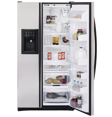 GE Profile Arctica CustomStyle™ 22.6 Cu. Ft. Stainless Side-By-Side Refrigerator