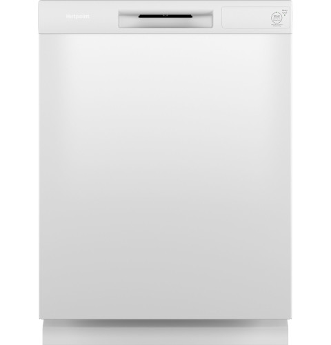 Hotpoint® One Button Dishwasher with Plastic Interior