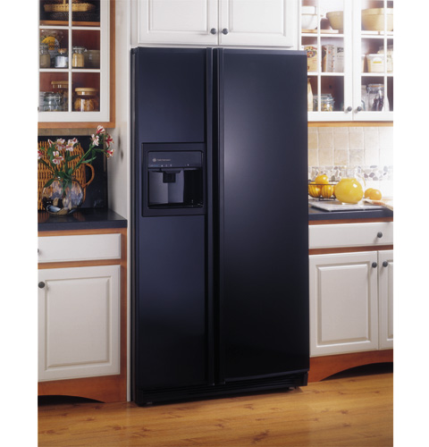 GE Profile Performance™ 25.6 Cu. Ft. Contour Door Side-by-Side Refrigerator with Dispenser and Water by Culligan™