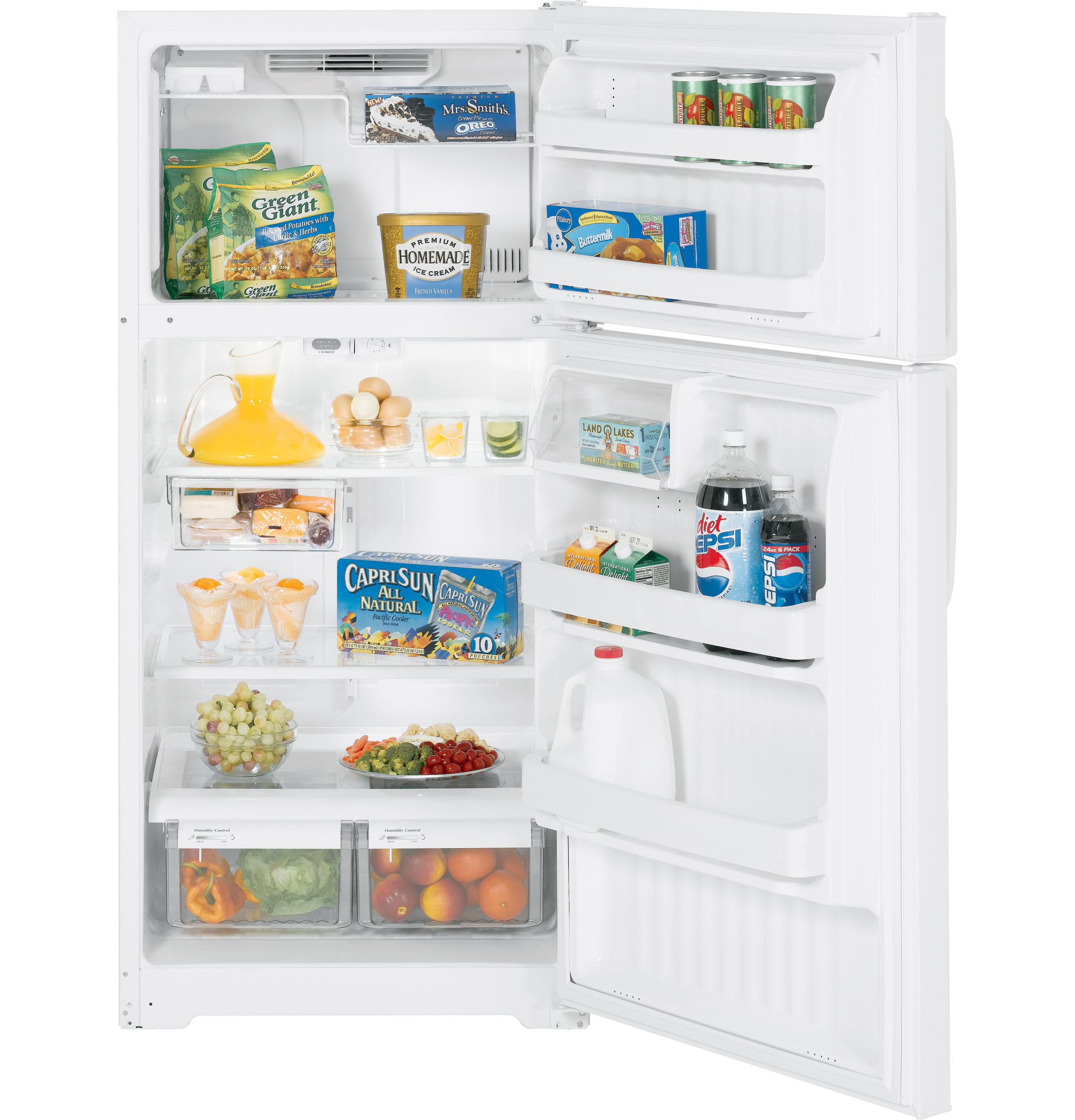 GE® 16.6 Cu. Ft. Top-Freezer Refrigerator