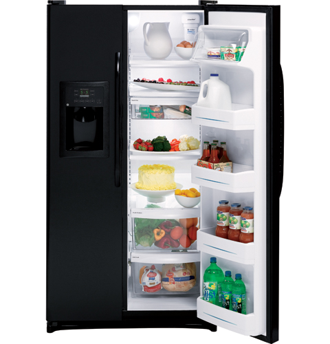 GE® 22.0 Cu. Ft. Side-By-Side Refrigerator with Dispenser