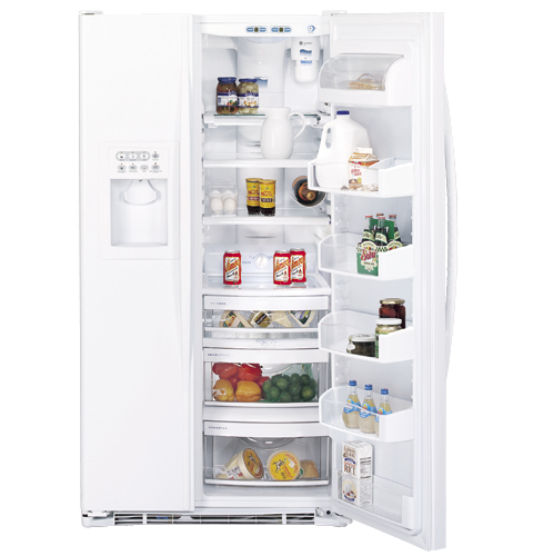 GE Profile Arctica CustomStyle™ Side-By-Side Refrigerator