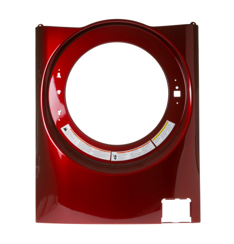 Laundry front panel assembly (red)