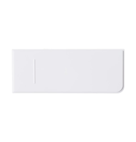 MICROWAVE DOOR BUTTON - WHITE