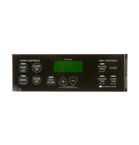 Range Faceplate Graphics Assembly