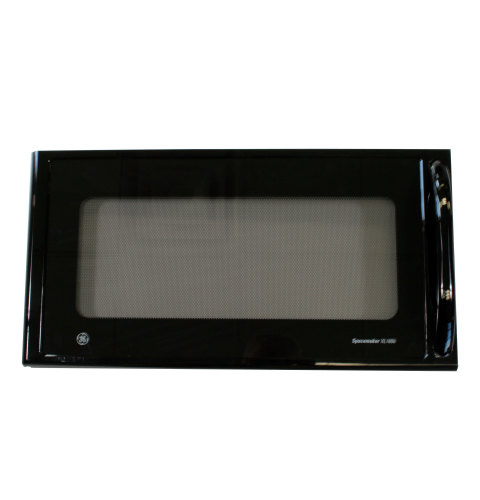 Microwave Oven Door Assembly Black