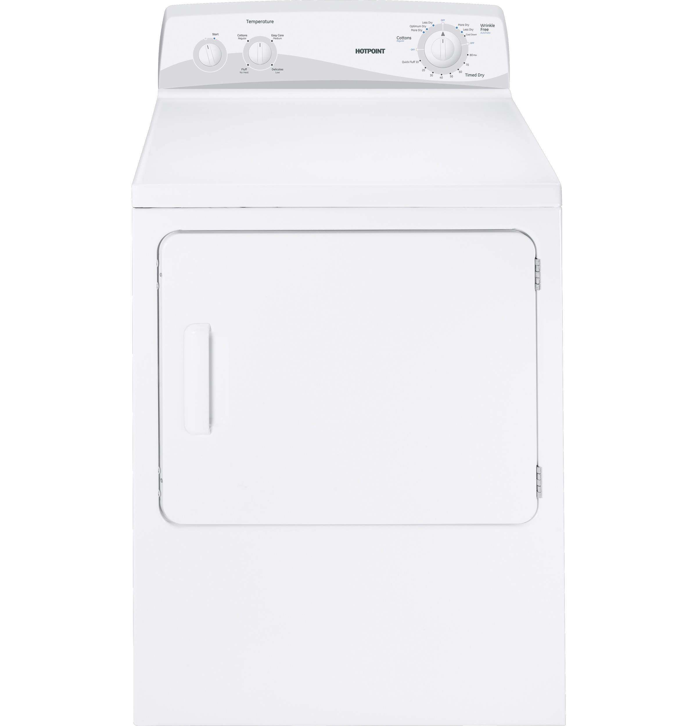 Hotpoint® 6.8 cu. ft. capacity Dura Drum electric dryer