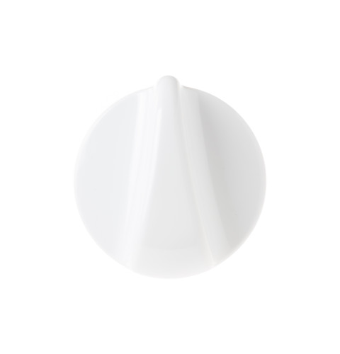 Range Burner Control Knob - White