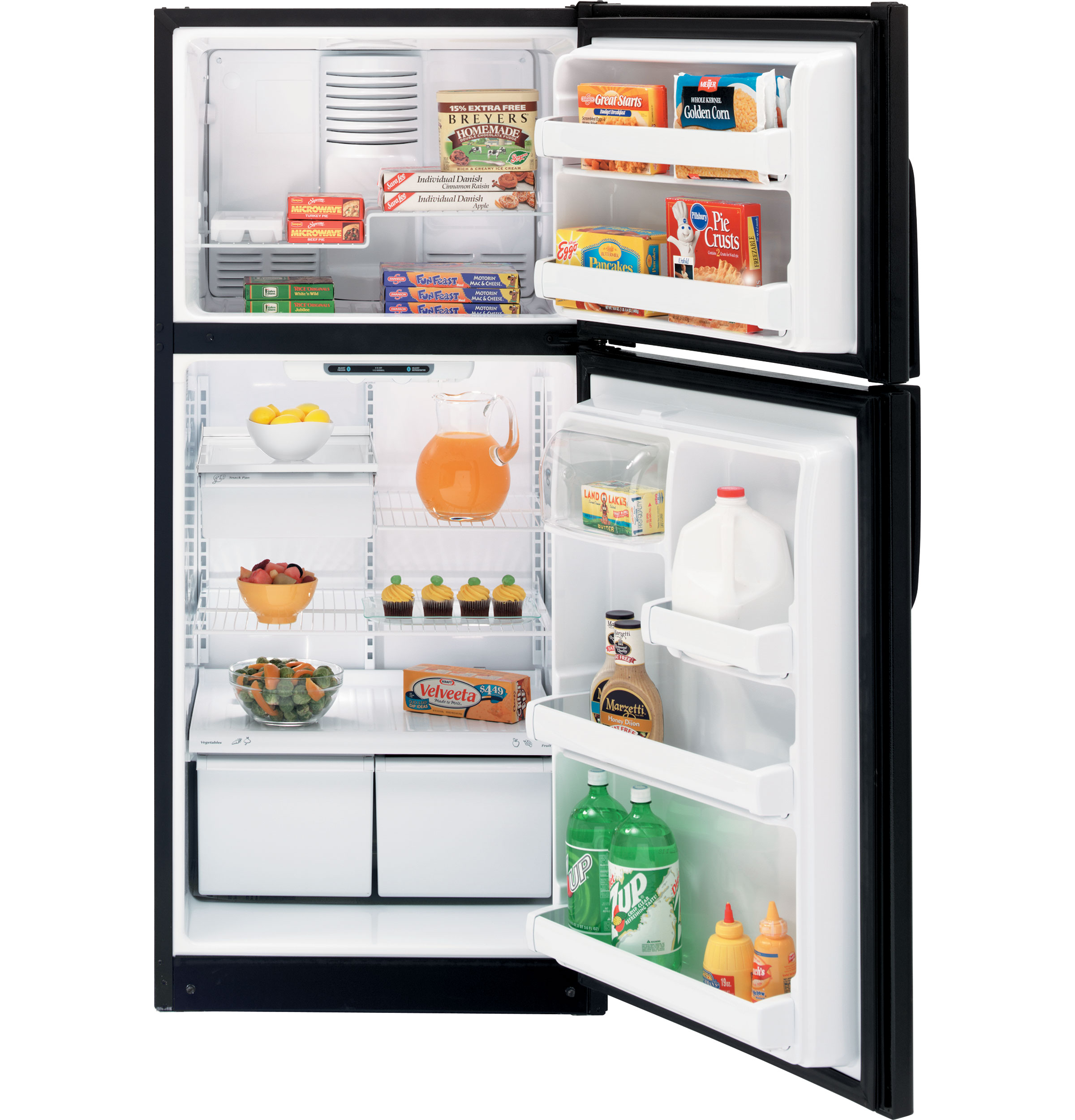 GE® ENERGY STAR® 18.0 Cu. Ft. Top-Freezer Refrigerator