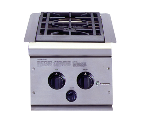 GE Monogram® Dual Burner Outdoor Cooktop (Natural Gas)