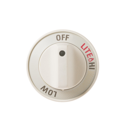 KNOB GAS VALVE 210 (BISQUE)