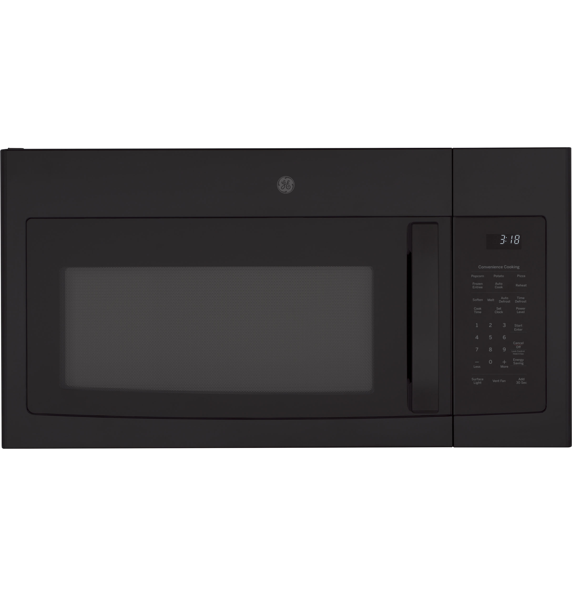GE® 1.8 Cu. Ft. Over-the-Range Microwave Oven with Recirculating Venting