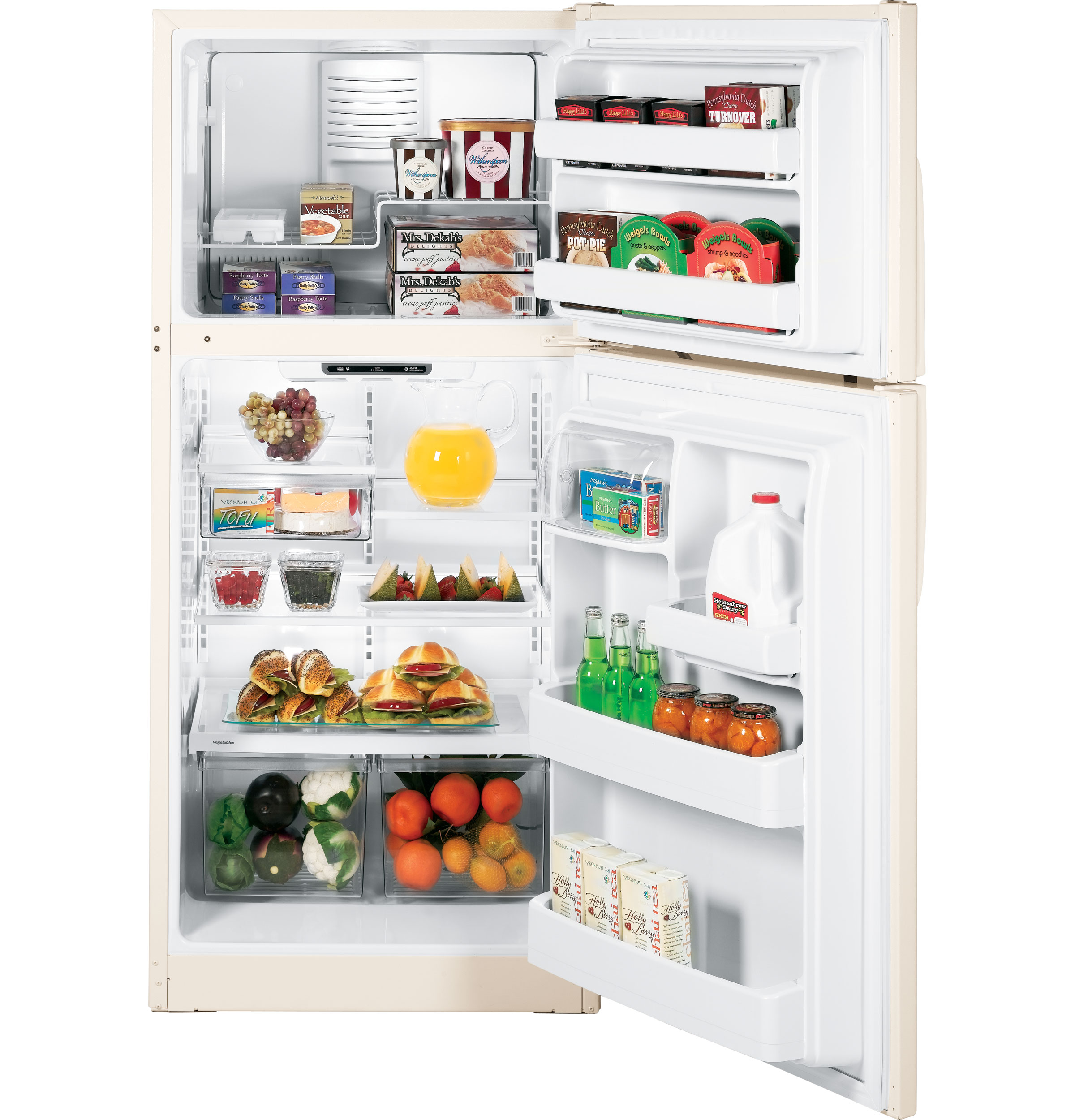 GE® 18.0 Cu. Ft. Top-Freezer Refrigerator