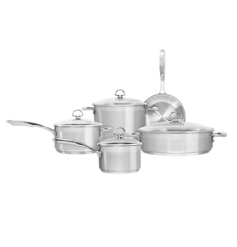 Chantal® 9-Piece Stainless Steel Cookware