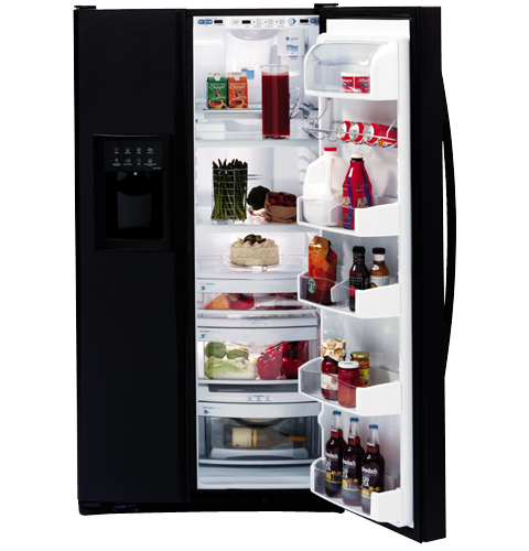 GE Profile™ ENERGY STAR® 25.5 Cu. Ft. Side-by-Side Refrigerator with Dispenser