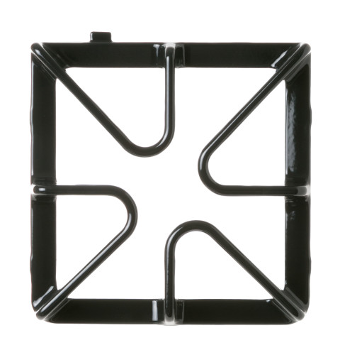 Gas range burner grate (black)