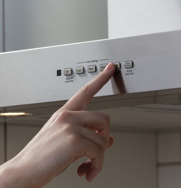 Electronic backlit controls