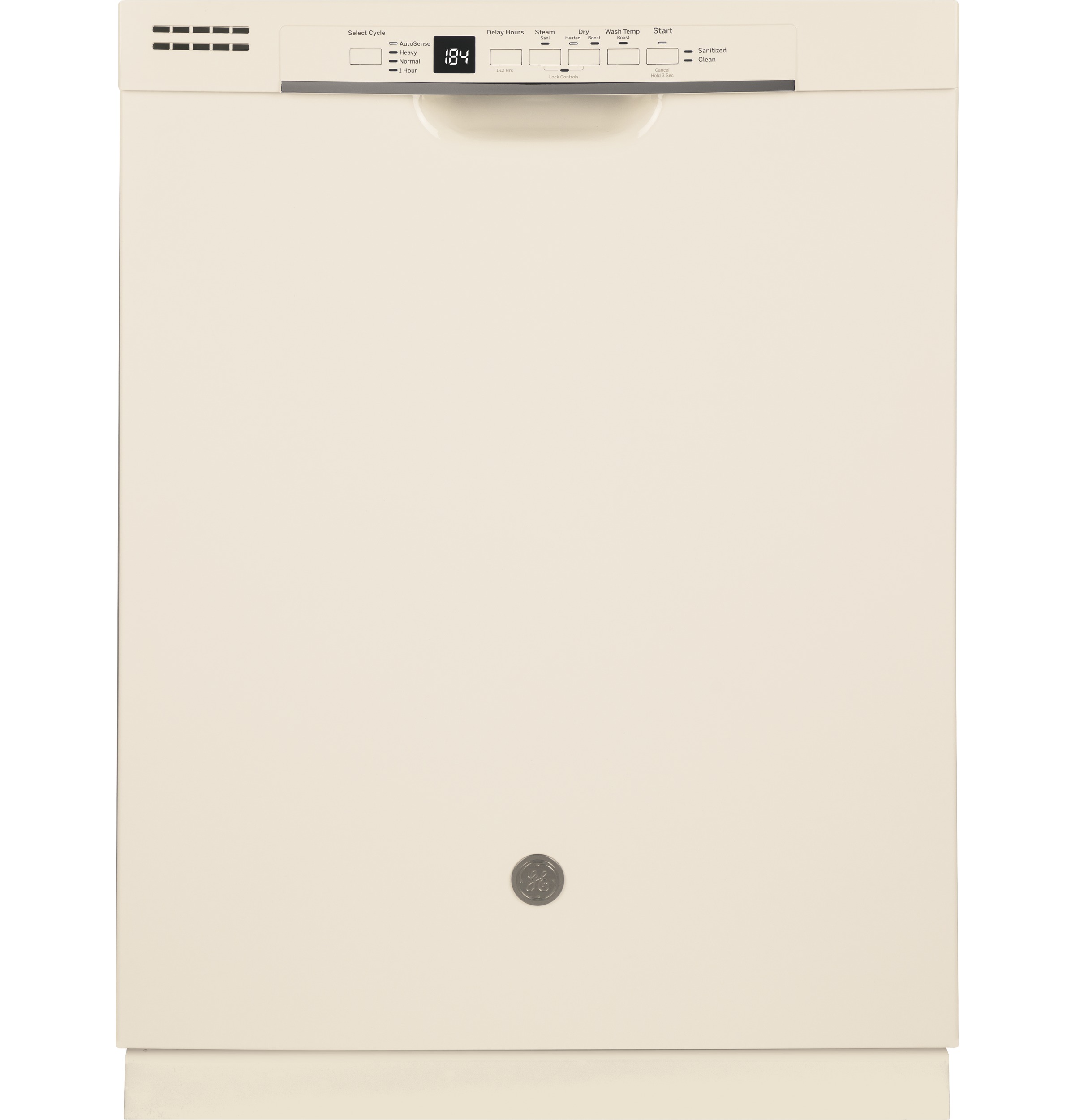 GE® Front Control with Plastic Interior Dishwasher with Sanitize Cycle & Dry Boost
