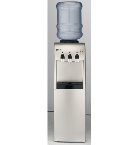 GE® Hot and Cold Free-Standing Water Dispenser with Integrated Refreshment Chiller