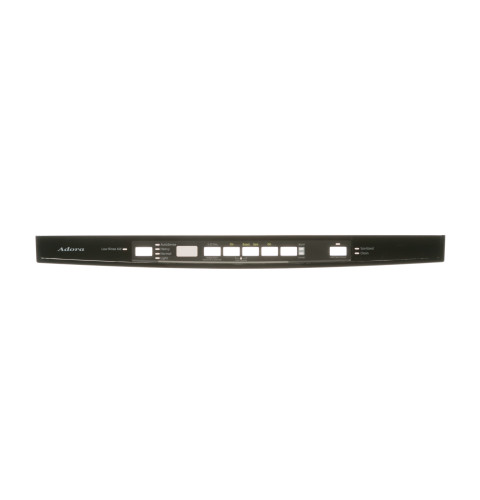 Dishwasher control console cover