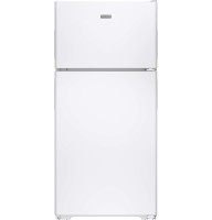 Hotpoint® 14.6 Cu. Ft. Recessed Handle Top-Freezer Refrigerator — Model #: HPS15BTHRWW