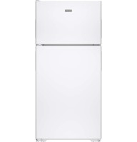 Hotpoint® 14.6 Cu. Ft. Recessed Handle Top-Freezer Refrigerator — Model #: HPS15BTHLWW