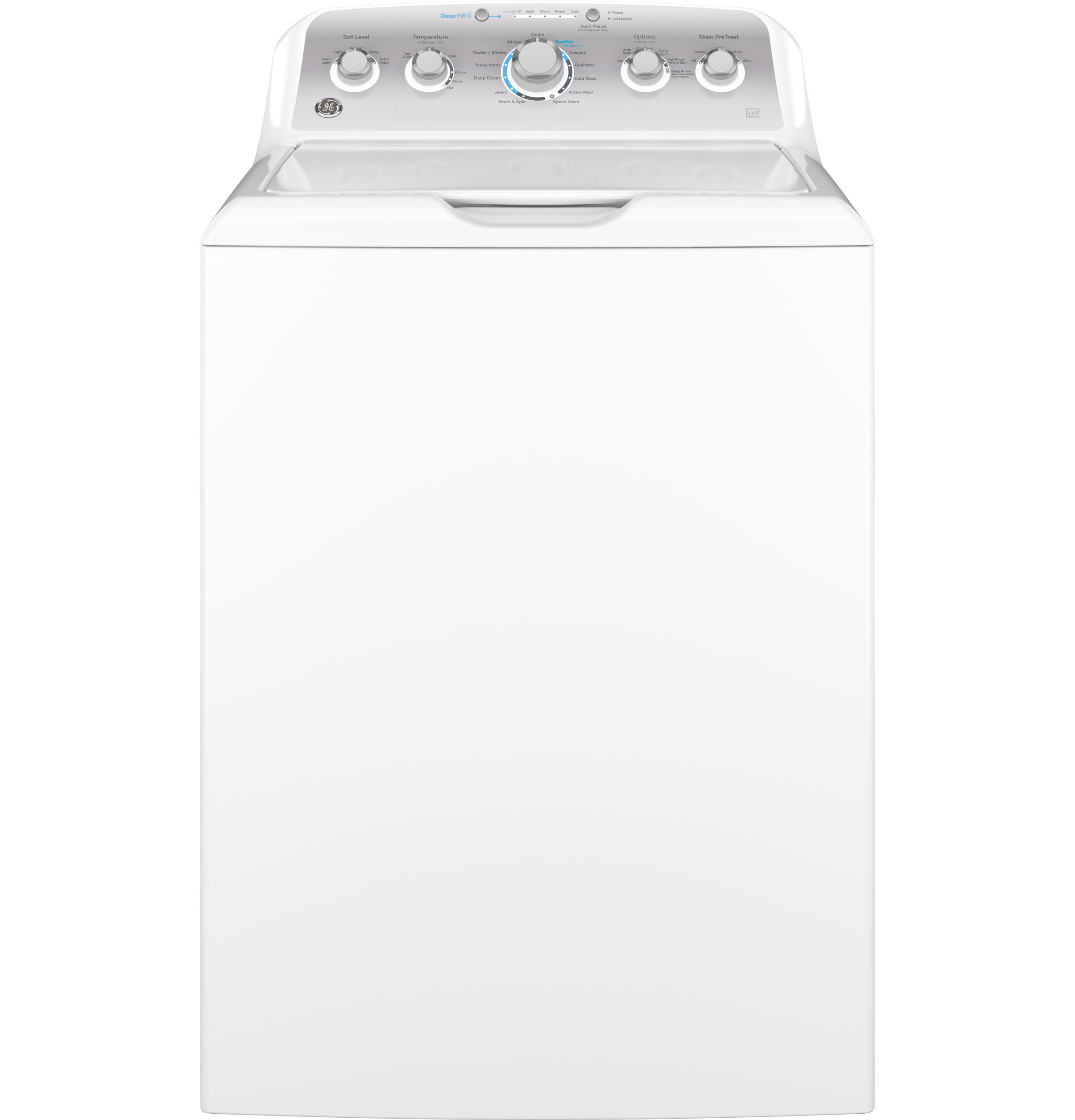 GE® ENERGY STAR® 4.6 cu. ft. Capacity Washer with Stainless Steel Basket
