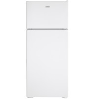 Hotpoint® 17.5 Cu. Ft. Recessed Handle Top-Freezer Refrigerator — Model #: HPS18BTNRWW