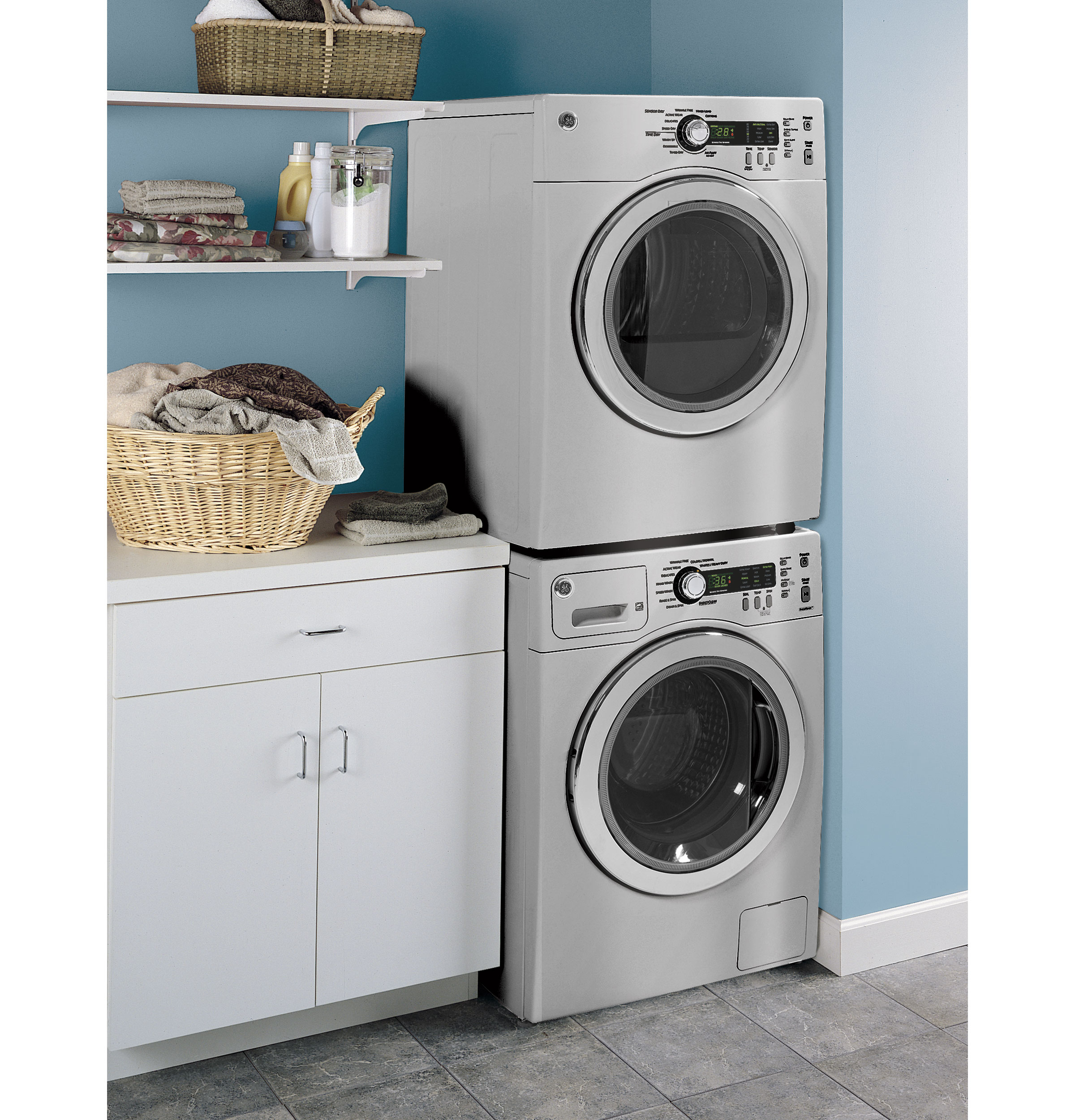 GE®  4.0 Cu.Ft. Capacity Electric Dryer