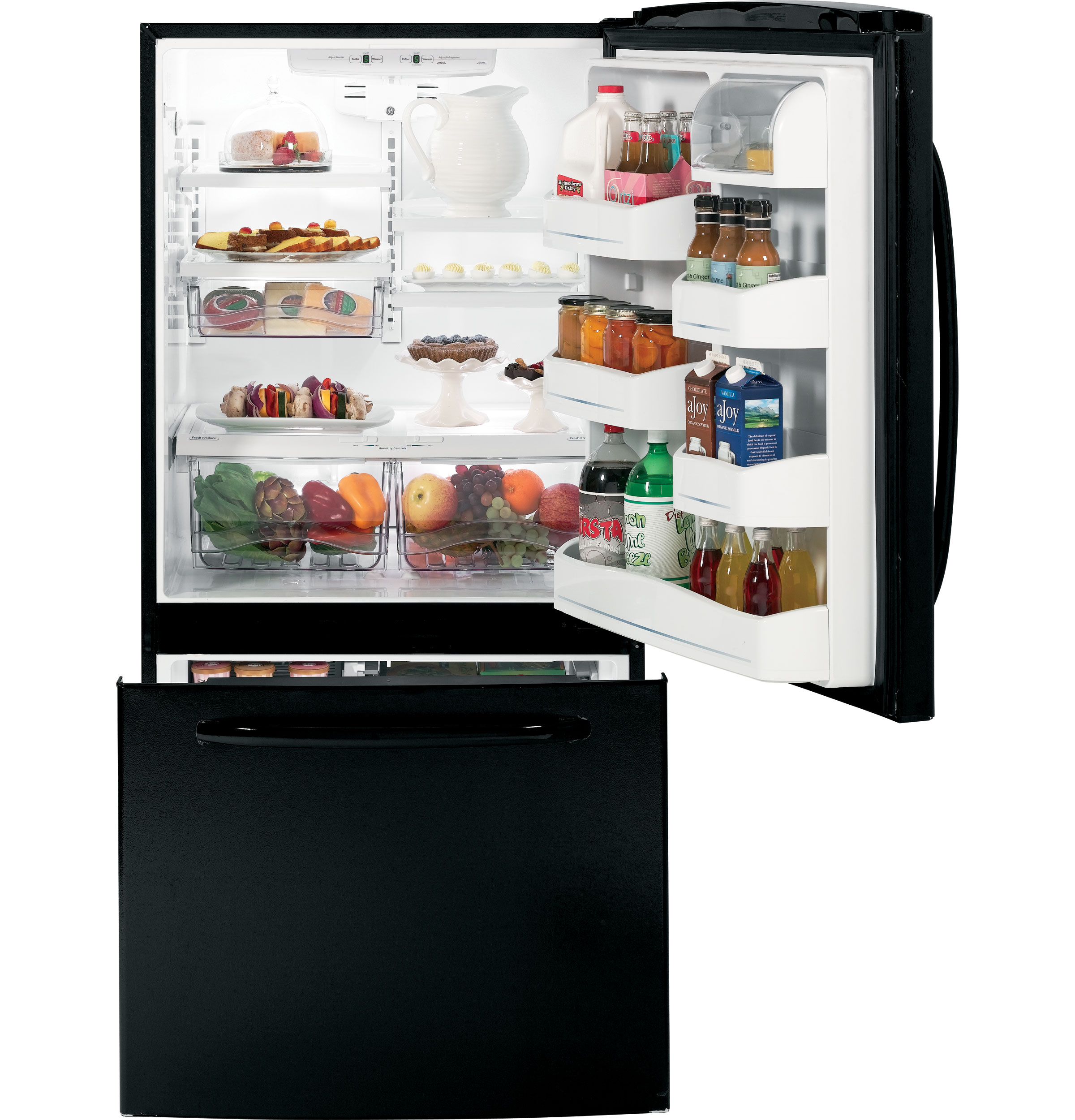 GE® ENERGY STAR® 22.7 Cu. Ft. Bottom-Freezer Drawer Refrigerator