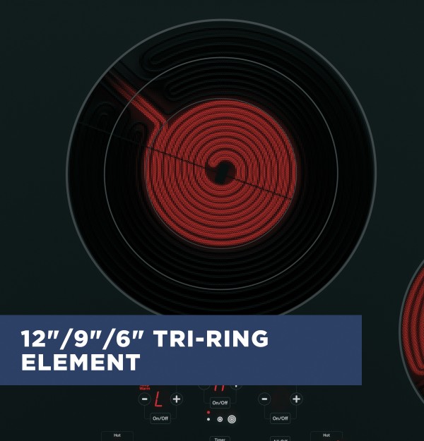 Power Boil Tri-Ring Element