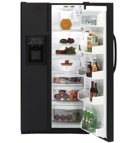 GE® ENERGY STAR® 25.4 Cu. Ft. Side-Side Refrigerator with Dispenser