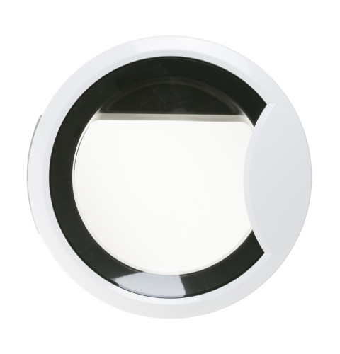 DRYER DOOR ASSEMBLY - WHITE