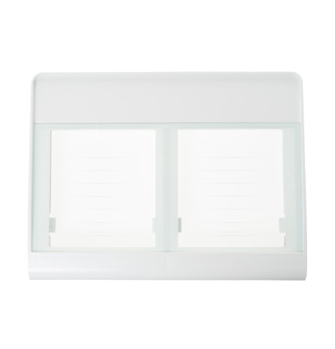 Refrigerator glass vegetable pan