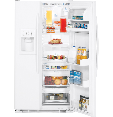 GE Profile CustomStyle™ 22.6 Cu. Ft. Side-By-Side Refrigerator