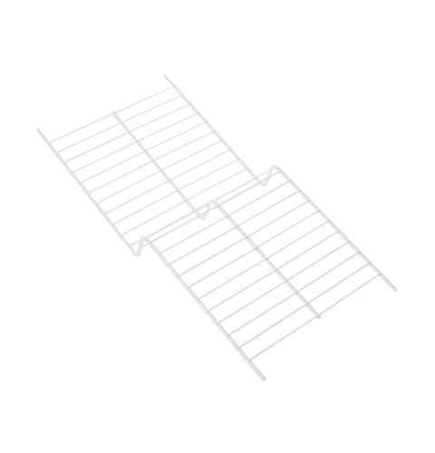 Refrigerator freezer wire shelf
