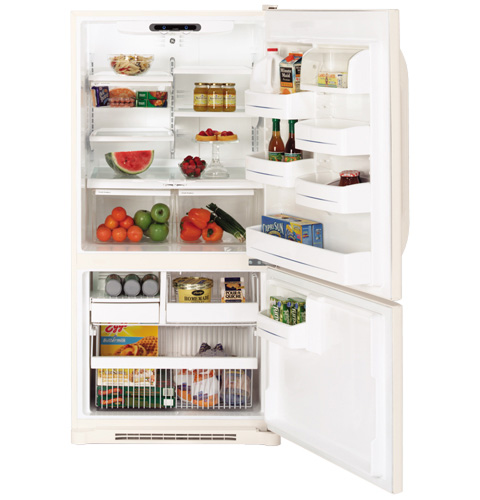GE® ENERGY STAR® 19.5 Cu. Ft. Bottom-Freezer Door Refrigerator