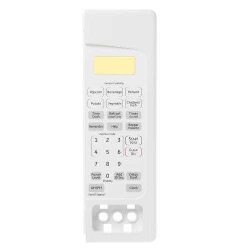 MICROWAVE CONTROL PANEL - WHITE