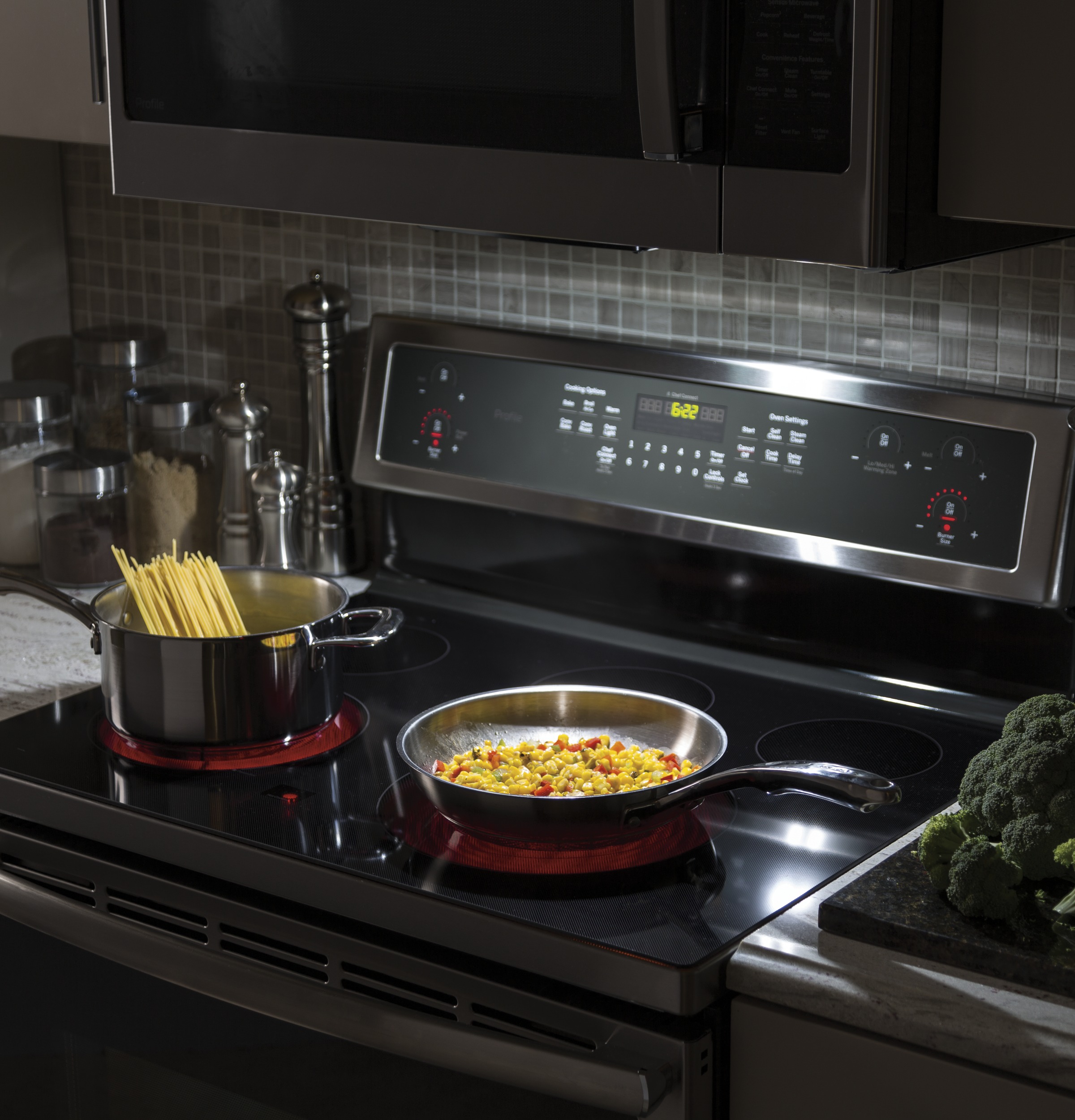 Model: PVM9179BLTS | GE Profile GE Profile™ 1.7 Cu. Ft. Convection Over-the-Range Microwave Oven