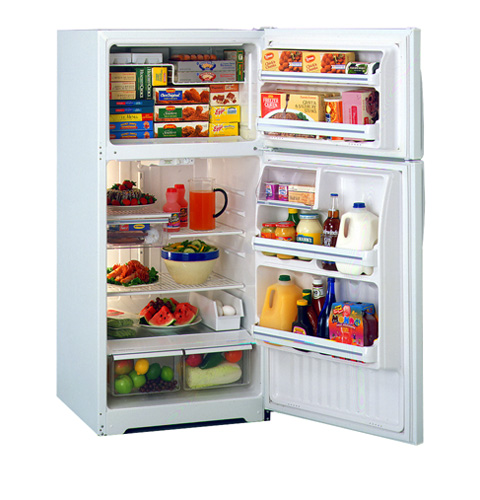 GE® 14.4 Cu. Ft. Capacity Top Freezer Refrigerator