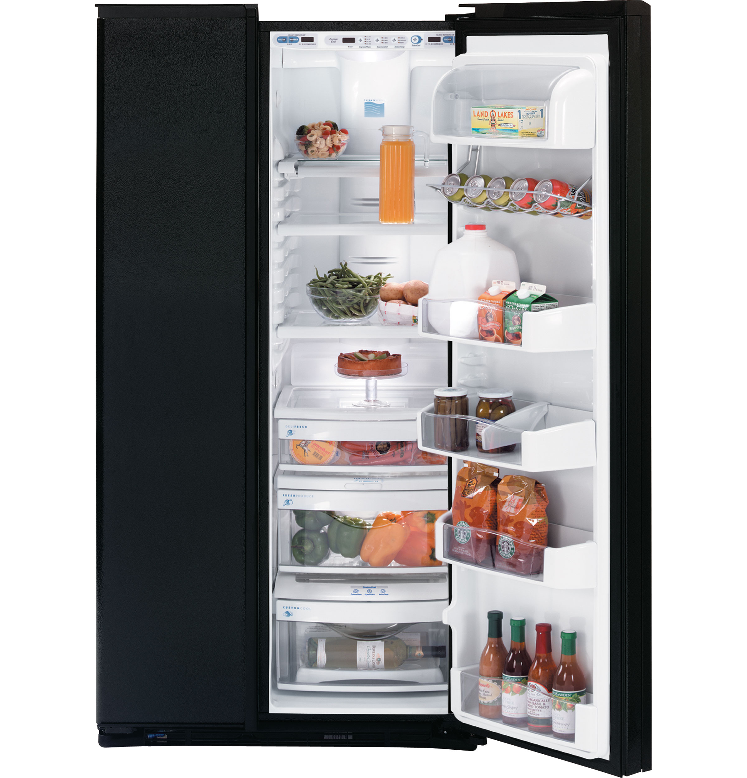 GE Profile CustomStyle™ 22.6 Cu. Ft. Side-by-Side Refrigerator