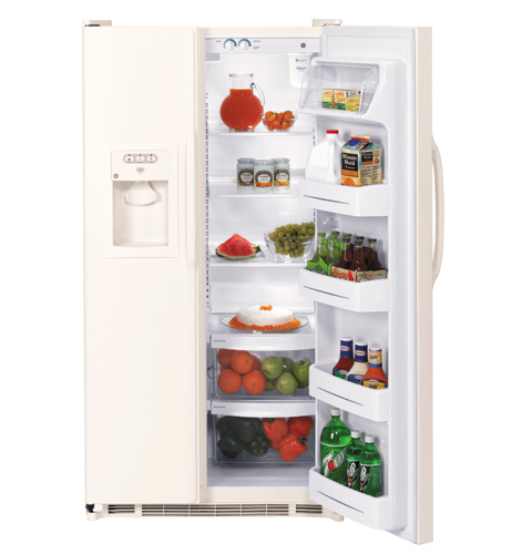 GE® 25.0 Cu. Ft. Side-By-Side Refrigerator with Dispenser