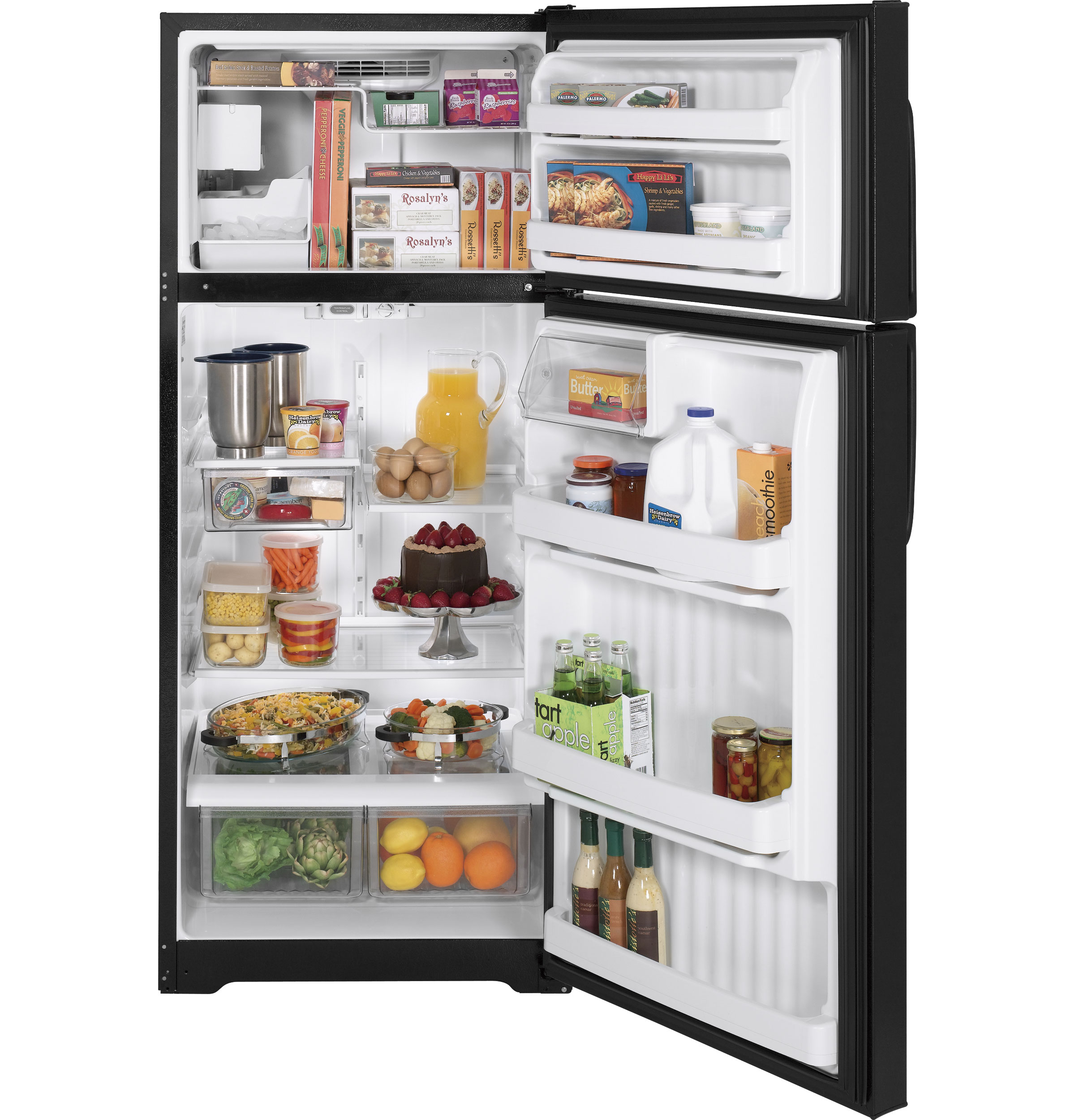 GE® ENERGY STAR® 18.1 Cu. Ft. Top-Freezer Refrigerator