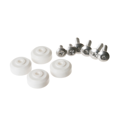 Dishwasher bag hardware assembly kit