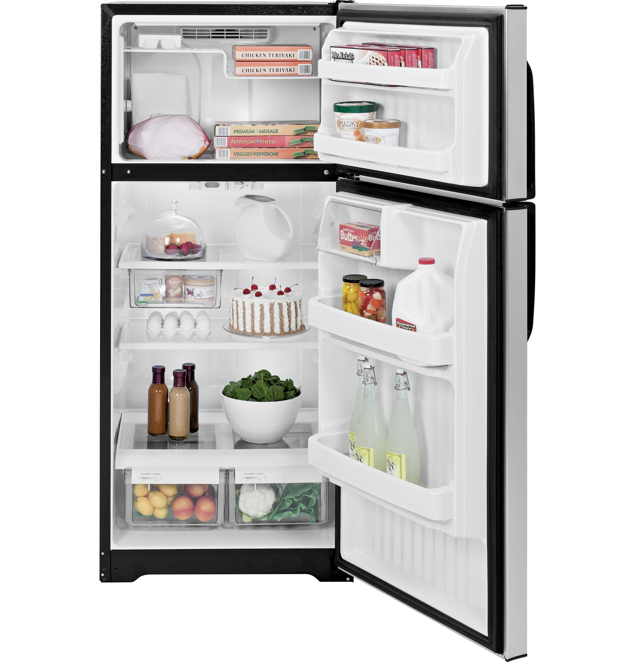 GE® ENERGY STAR® 16.5 Cu. Ft. Top-Freezer Refrigerator