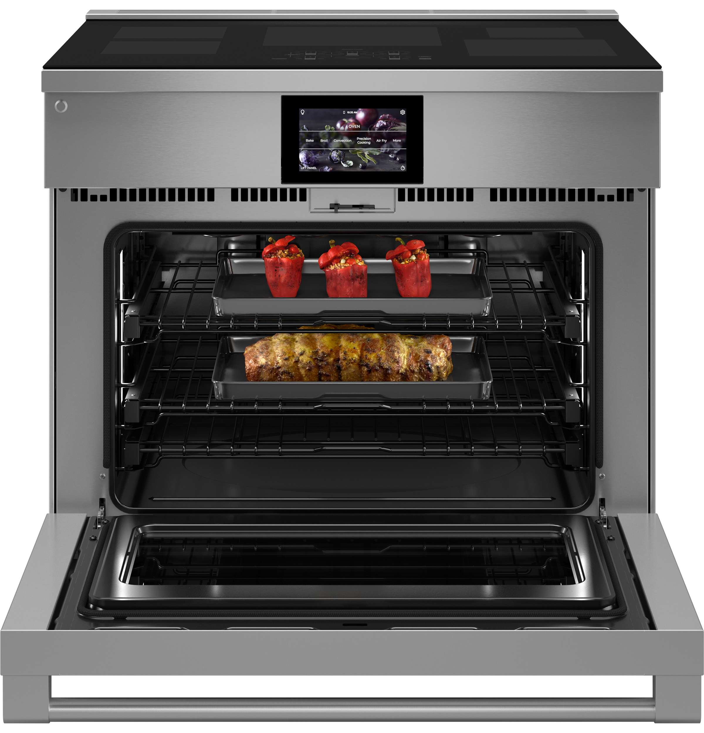 Monogram 36 Inch Wide Slide In Induction Range - Thumbnail 3