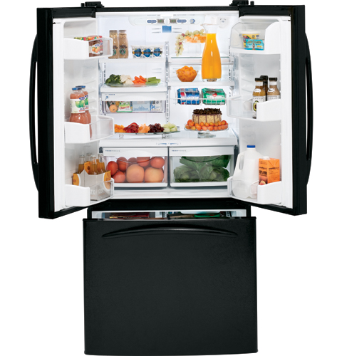 GE Profile™ ENERGY STAR® 22.2 Cu. Ft. Bottom-Freezer Refrigerator with Internal Dispenser